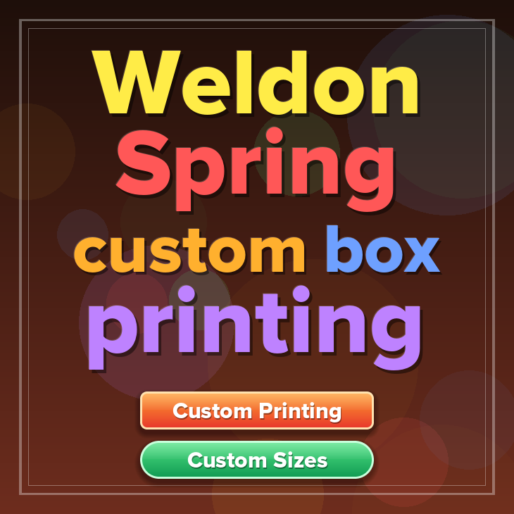 Weldon Spring custom box printing