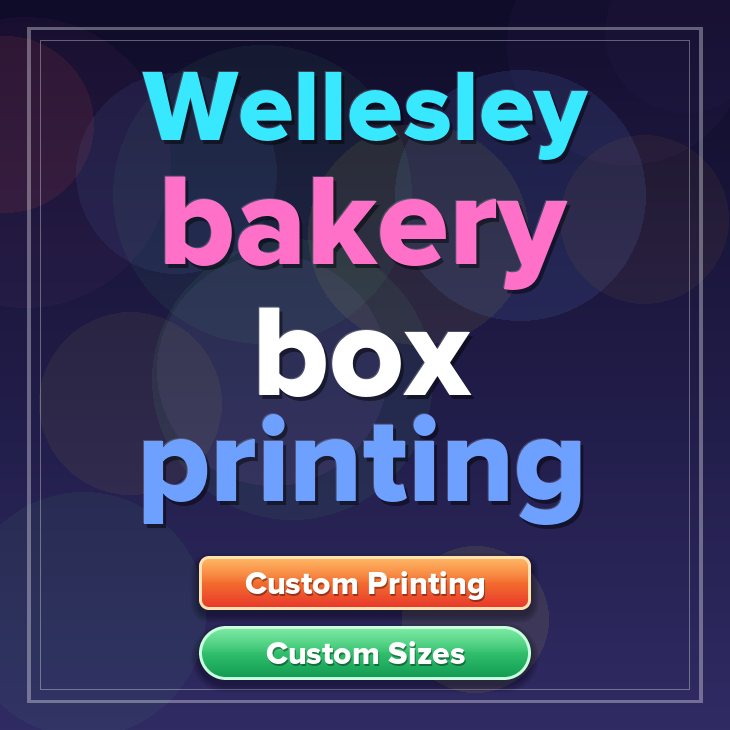 Wellesley bakery box printing