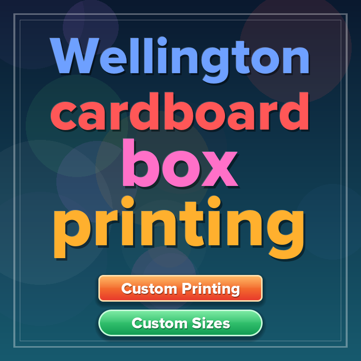 Wellington cardboard box printing