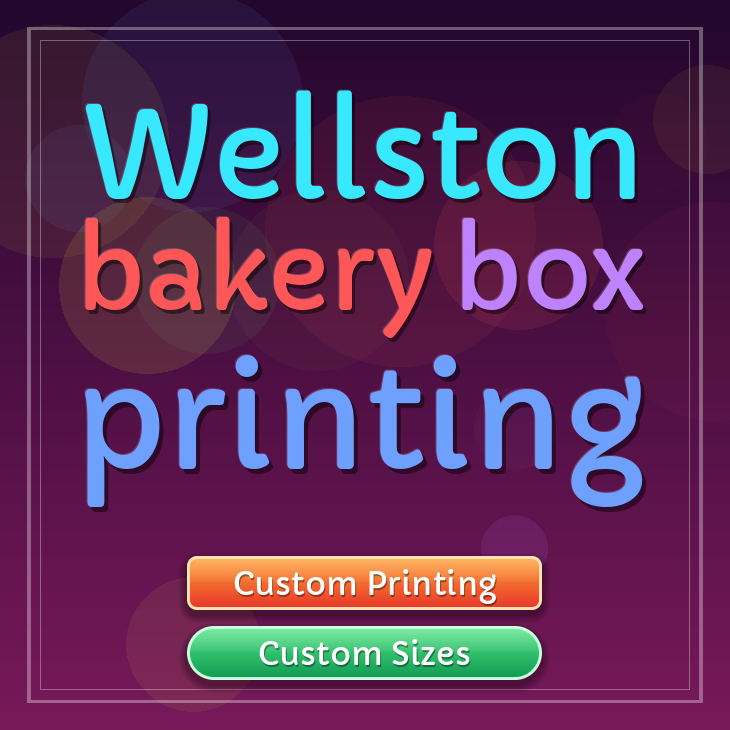 Wellston bakery box printing