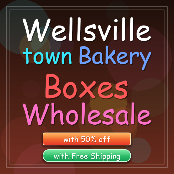 Wellsville Town bakery boxes