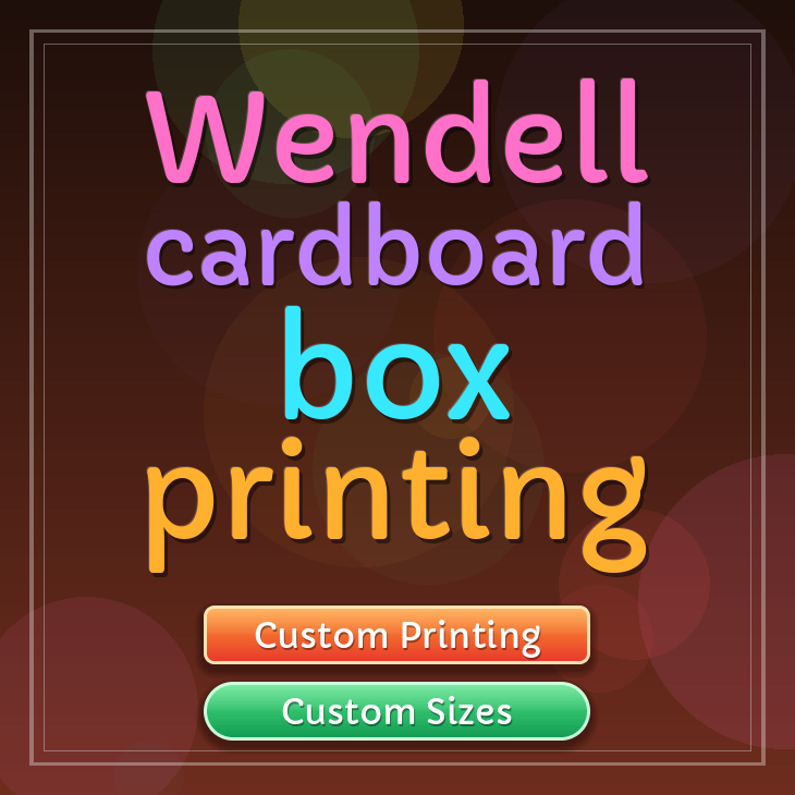 Wendell cardboard box printing