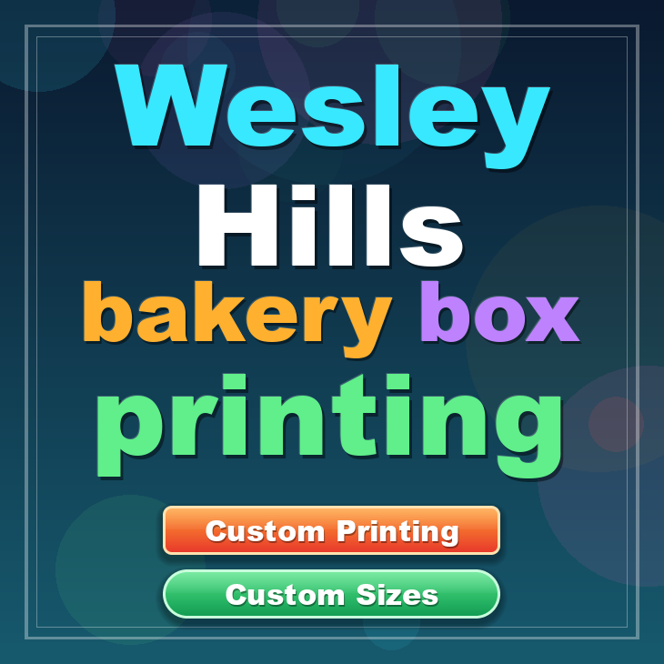 Wesley Hills bakery box printing