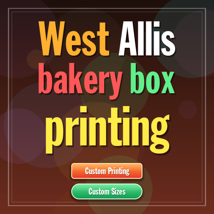 West Allis bakery box printing