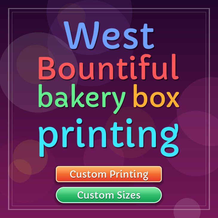 West Bountiful bakery box printing