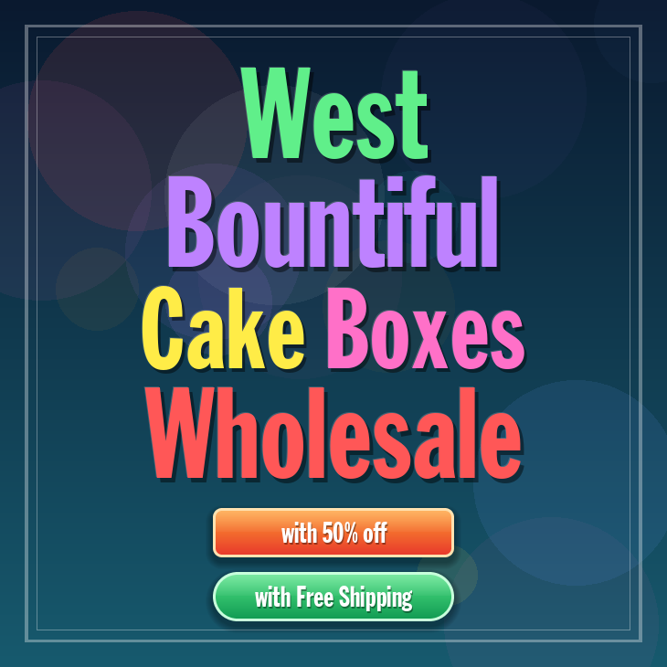 West Bountiful cake boxes