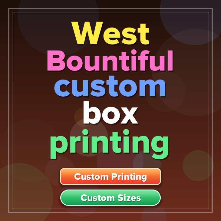 West Bountiful custom box printing