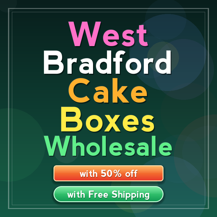 West Bradford cake boxes