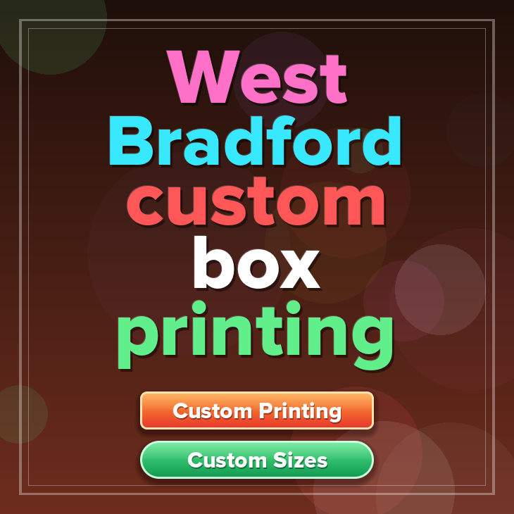 West Bradford custom box printing