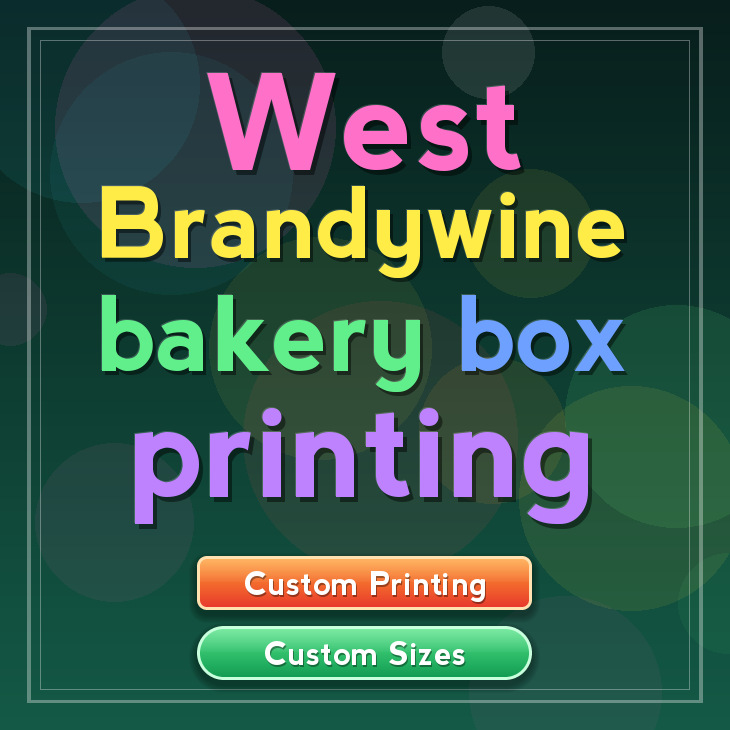 West Brandywine bakery box printing