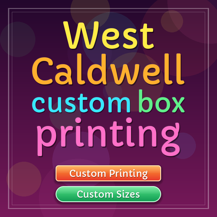 West Caldwell custom box printing