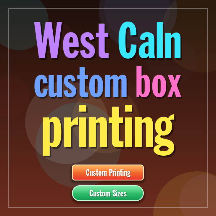 West Caln custom box printing