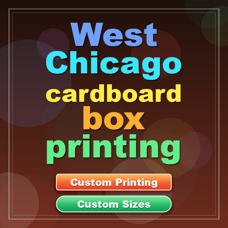 West Chicago cardboard box printing