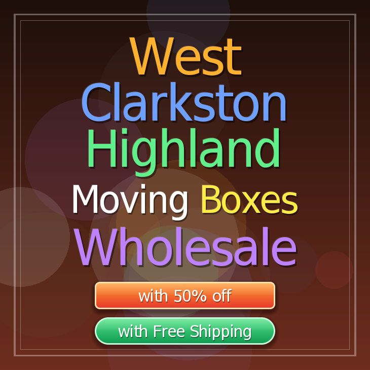 West Clarkston Highland moving boxes