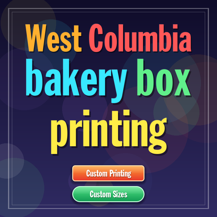 West Columbia bakery box printing