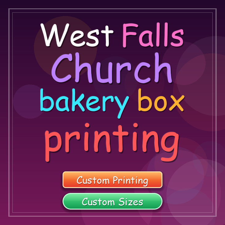 West Falls Church bakery box printing