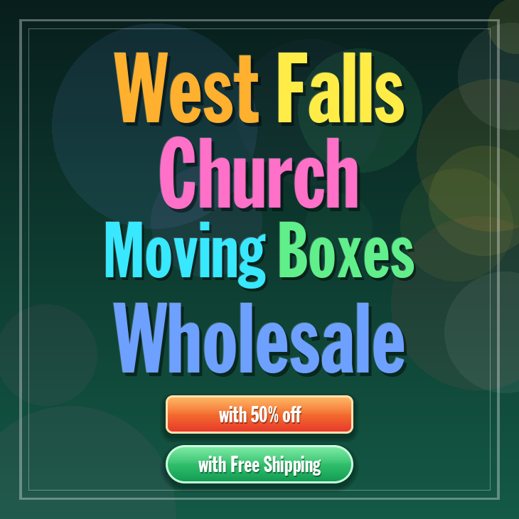 West Falls Church moving boxes