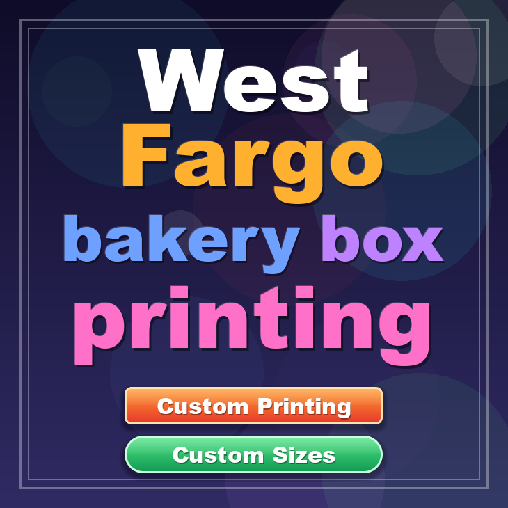 West Fargo bakery box printing