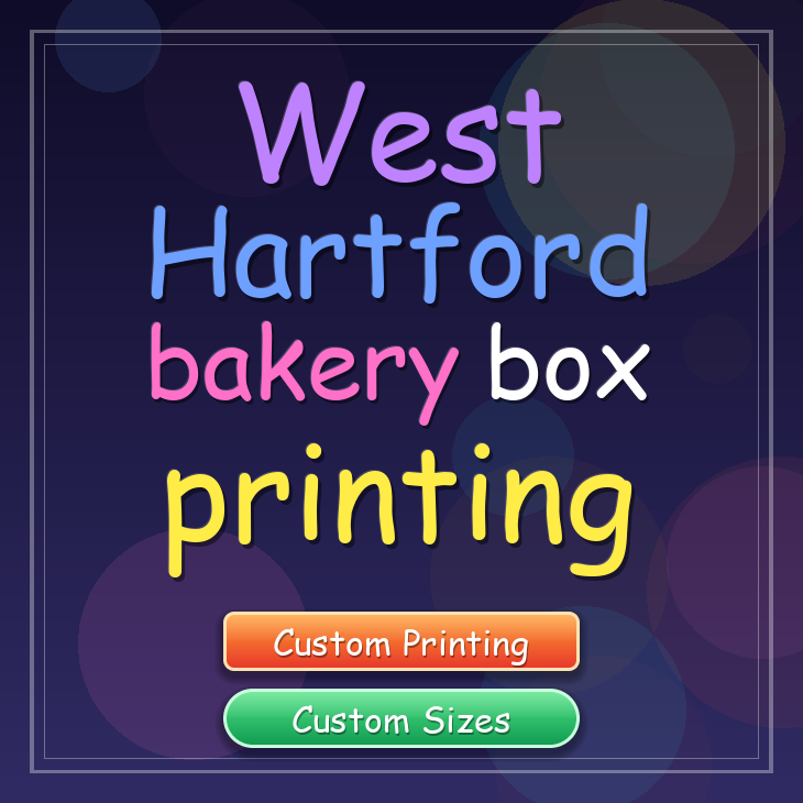 West Hartford bakery box printing