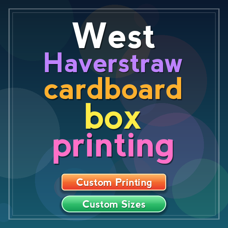 West Haverstraw cardboard box printing