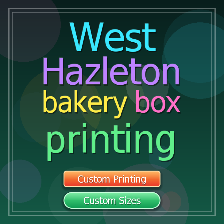 West Hazleton bakery box printing