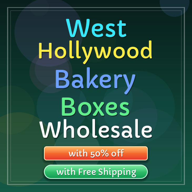 West Hollywood bakery boxes