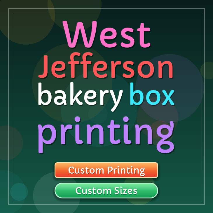 West Jefferson bakery box printing