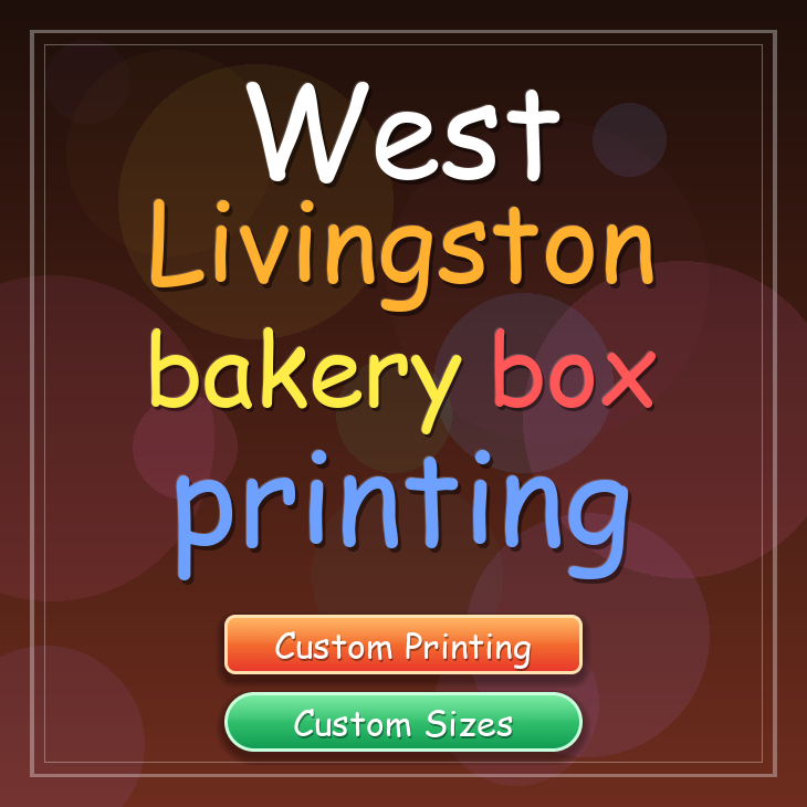 West Livingston bakery box printing