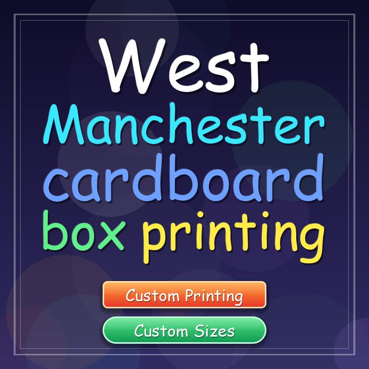 West Manchester cardboard box printing