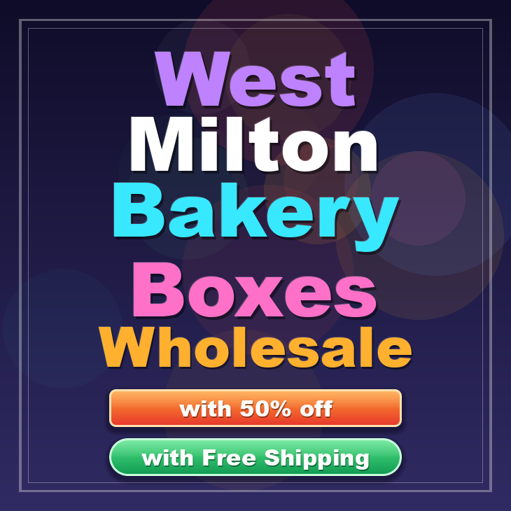 West Milton bakery boxes