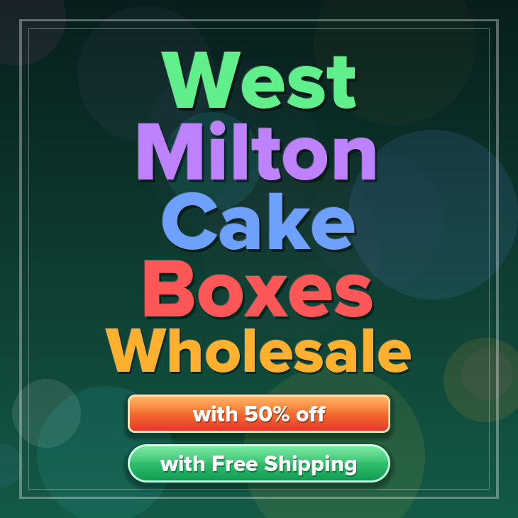 West Milton cake boxes