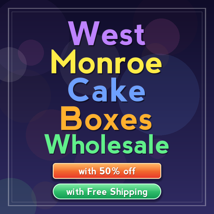 West Monroe cake boxes
