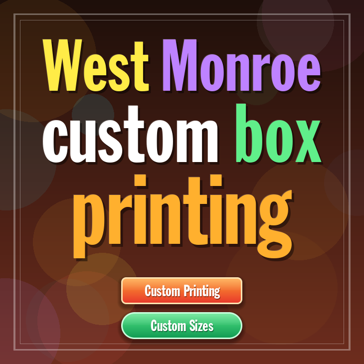 West Monroe custom box printing