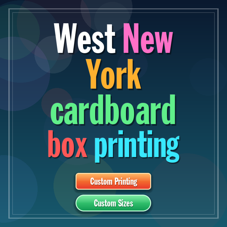 West New York cardboard box printing