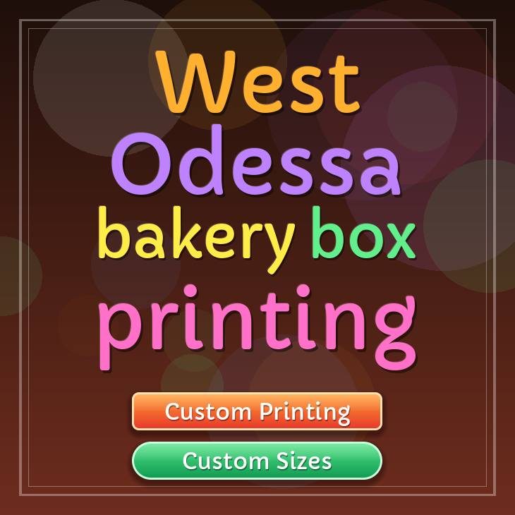 West Odessa bakery box printing