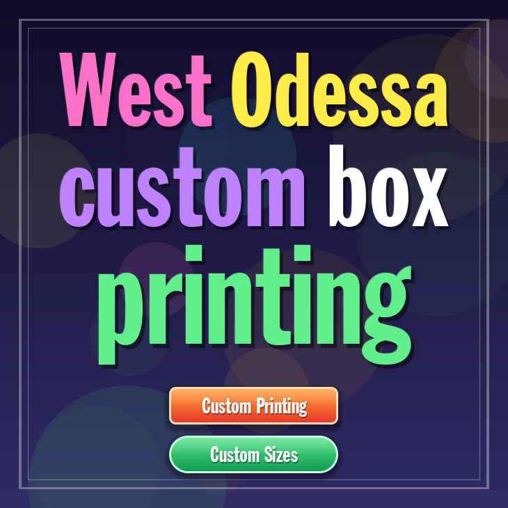 West Odessa custom box printing