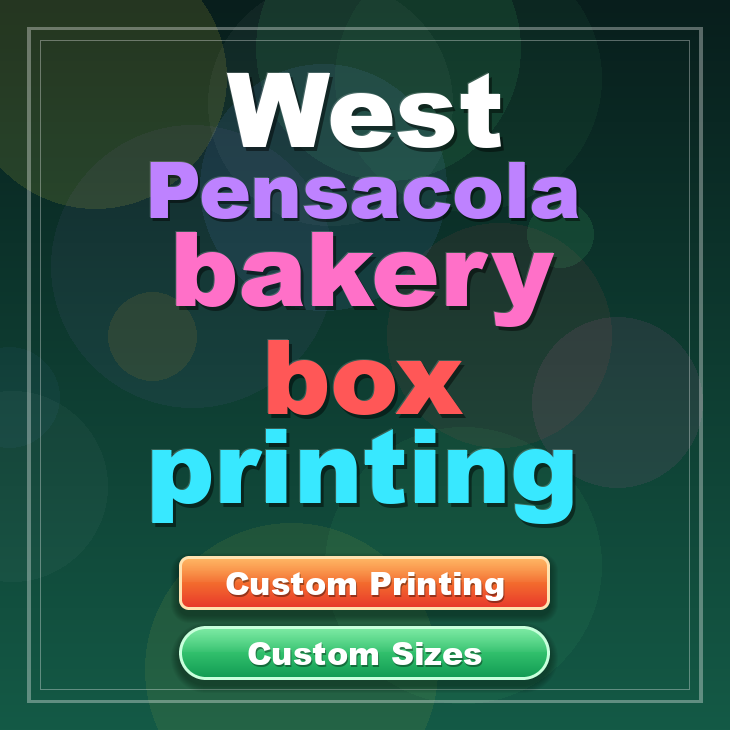 West Pensacola bakery box printing
