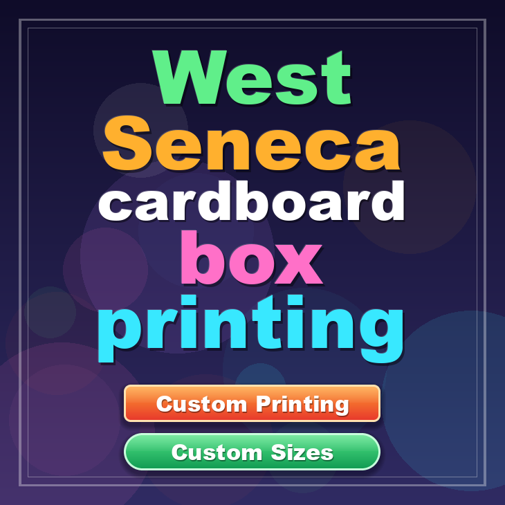 West Seneca cardboard box printing