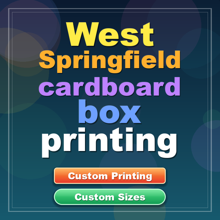 West Springfield cardboard box printing