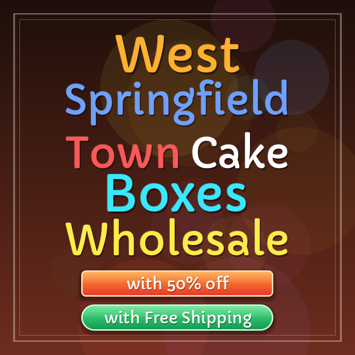 West Springfield Town cake boxes