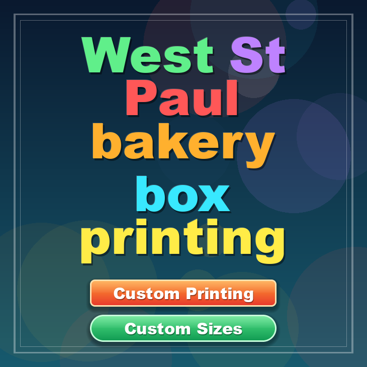 West St Paul bakery box printing