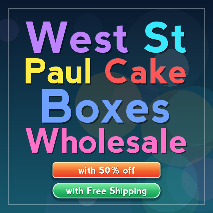 West St Paul cake boxes