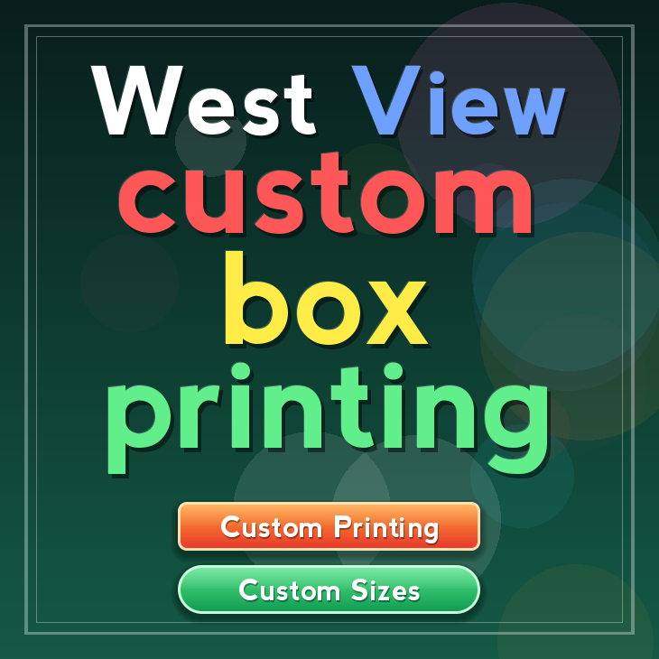 West View custom box printing