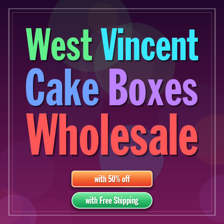West Vincent cake boxes