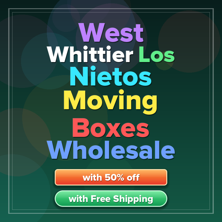 West Whittier Los Nietos moving boxes