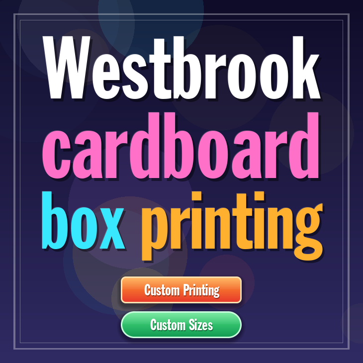 Westbrook cardboard box printing