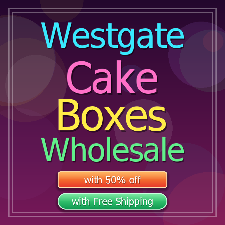 Westgate cake boxes