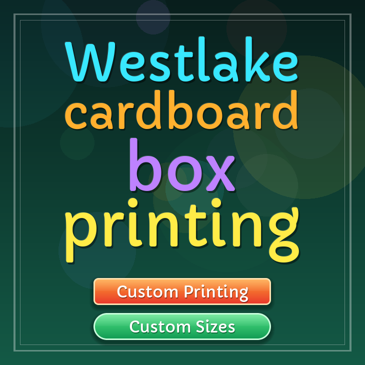 Westlake cardboard box printing