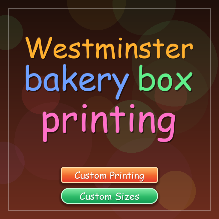 Westminster bakery box printing