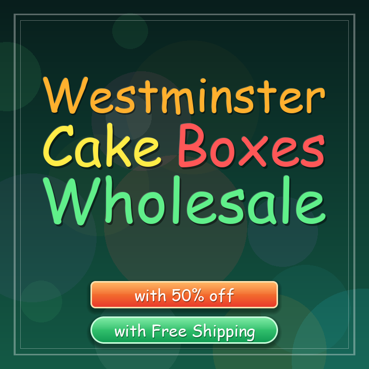 Westminster cake boxes